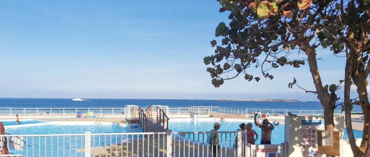 Top Floor Unit 520 Ft2 - 48 M2 With Stunning Dominant View On Ocean, St Barth, Orient Bay Cul de Sac Dış mekan fotoğraf