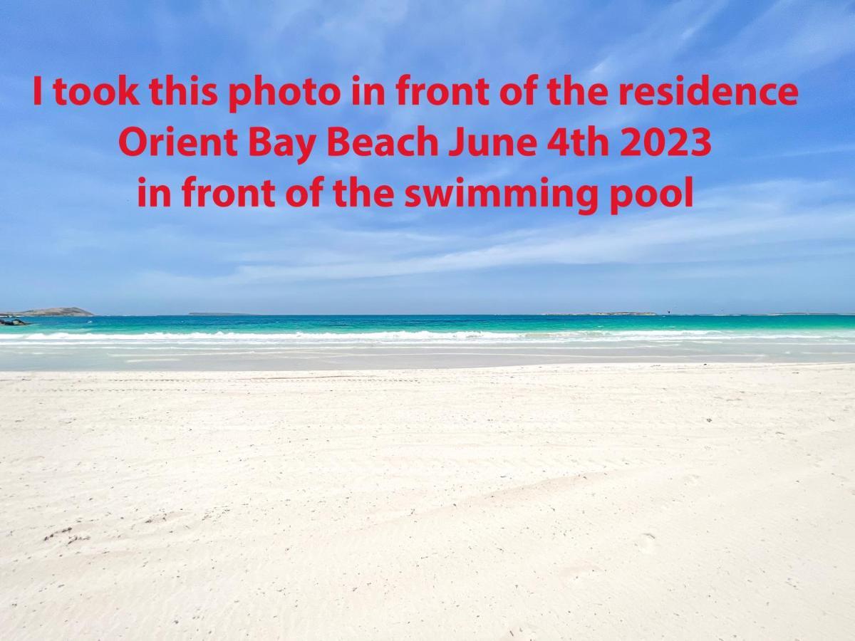 Top Floor Unit 520 Ft2 - 48 M2 With Stunning Dominant View On Ocean, St Barth, Orient Bay Cul de Sac Dış mekan fotoğraf