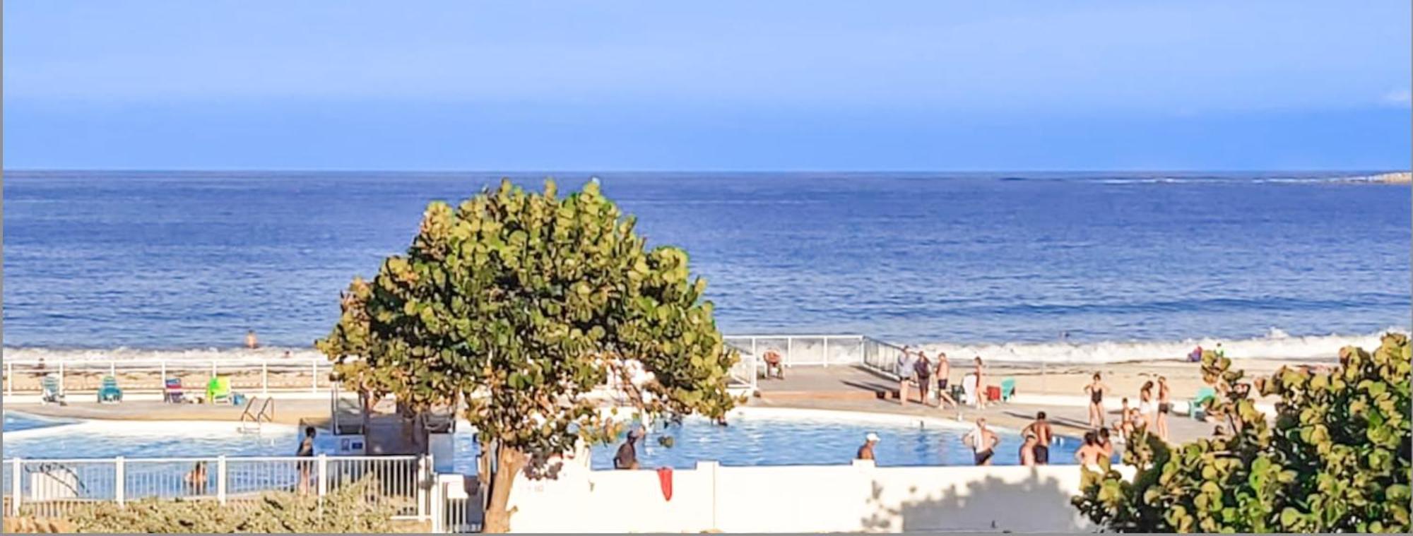 Top Floor Unit 520 Ft2 - 48 M2 With Stunning Dominant View On Ocean, St Barth, Orient Bay Cul de Sac Dış mekan fotoğraf